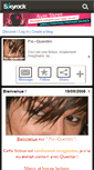 Mobile Screenshot of fic--quentin.skyrock.com