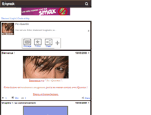 Tablet Screenshot of fic--quentin.skyrock.com