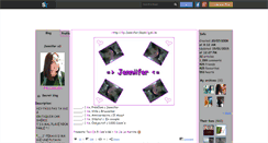 Desktop Screenshot of by-jenniifer.skyrock.com