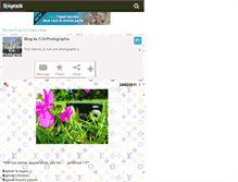 Tablet Screenshot of c-g-photographie.skyrock.com