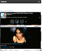 Tablet Screenshot of aaliyah-princess.skyrock.com