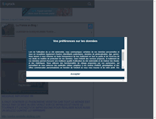 Tablet Screenshot of lafranceenblog.skyrock.com