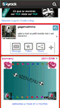 Mobile Screenshot of gegemadinina.skyrock.com