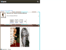 Tablet Screenshot of annalynnesource.skyrock.com
