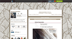 Desktop Screenshot of emmas-corporation.skyrock.com