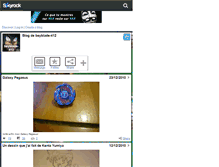 Tablet Screenshot of beyblade-412.skyrock.com