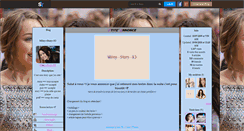 Desktop Screenshot of miley--story--x3.skyrock.com