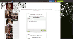 Desktop Screenshot of iam-gleek.skyrock.com