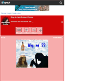 Tablet Screenshot of heartbroken-chance.skyrock.com
