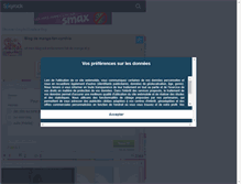 Tablet Screenshot of manga-fan-cynthia.skyrock.com