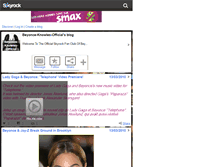 Tablet Screenshot of beyonce-knowles-official.skyrock.com