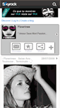 Mobile Screenshot of flowrinee.skyrock.com