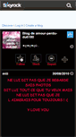 Mobile Screenshot of amour-perdu-du6180.skyrock.com