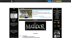 Desktop Screenshot of elmatador-paroles.skyrock.com