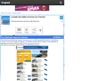 Tablet Screenshot of comoresannonces.skyrock.com