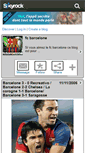 Mobile Screenshot of fcbarcelone41.skyrock.com