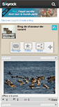 Mobile Screenshot of chasseur-de-canard.skyrock.com