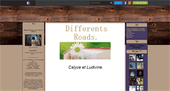 Desktop Screenshot of differents-roads.skyrock.com