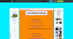 Desktop Screenshot of les-zincroyables.skyrock.com