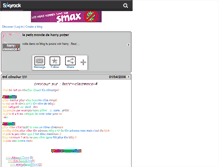 Tablet Screenshot of harry-clemence-4.skyrock.com