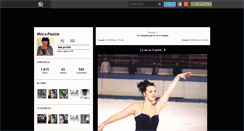 Desktop Screenshot of mini-x-pauline.skyrock.com