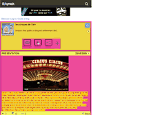 Tablet Screenshot of cirquesdu01.skyrock.com