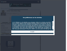 Tablet Screenshot of music-ashley-tisdale-xo.skyrock.com