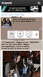 Mobile Screenshot of central-meganfox.skyrock.com