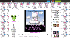 Desktop Screenshot of louange1717.skyrock.com