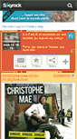 Mobile Screenshot of christophe-mae-16-10-75.skyrock.com