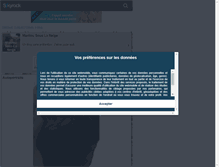 Tablet Screenshot of marilou-sous-la-neige.skyrock.com