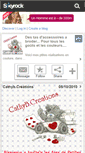 Mobile Screenshot of cathybrodeuse.skyrock.com