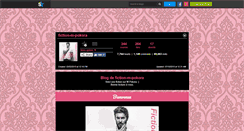 Desktop Screenshot of fiction-m-pokora.skyrock.com