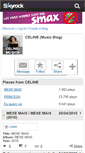 Mobile Screenshot of celine-musica.skyrock.com