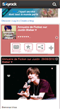 Mobile Screenshot of annuaire-fiction-jbieber.skyrock.com