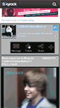 Mobile Screenshot of caitlinxfictionxbieber.skyrock.com