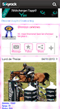Mobile Screenshot of chevauxcelebre.skyrock.com