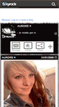 Mobile Screenshot of a-4urore.skyrock.com