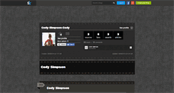 Desktop Screenshot of cody-simpson-cody.skyrock.com