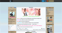Desktop Screenshot of fiiction-christophe-mae.skyrock.com
