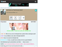 Tablet Screenshot of fiiction-christophe-mae.skyrock.com