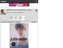 Tablet Screenshot of jbxworld.skyrock.com