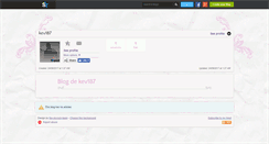 Desktop Screenshot of kev187.skyrock.com