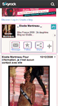 Mobile Screenshot of elodie-martineau.skyrock.com