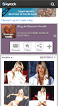 Mobile Screenshot of glamour-amelie.skyrock.com
