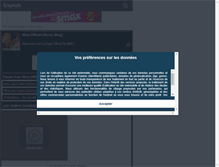 Tablet Screenshot of nino-officiel.skyrock.com