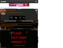 Tablet Screenshot of emo-destroy-project.skyrock.com