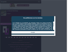 Tablet Screenshot of petit-gal0p.skyrock.com