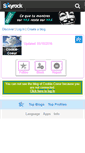 Mobile Screenshot of cookie-coeur.skyrock.com