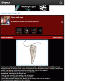 Tablet Screenshot of anotrefilsantho.skyrock.com